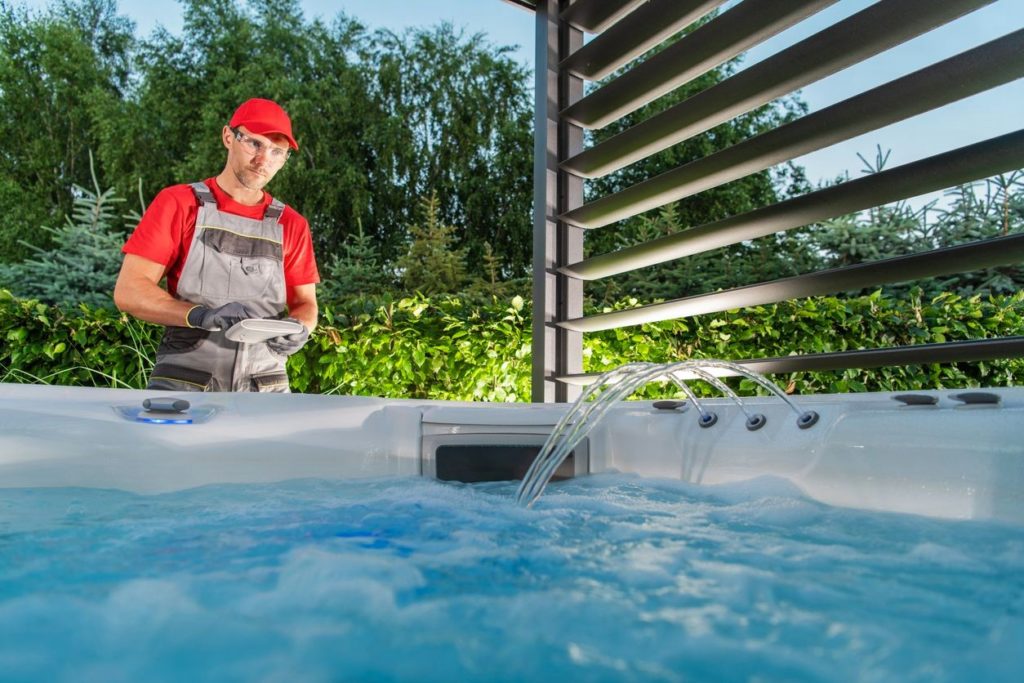 Hot tub care and maintenance