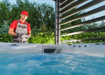 Hot tub care and maintenance