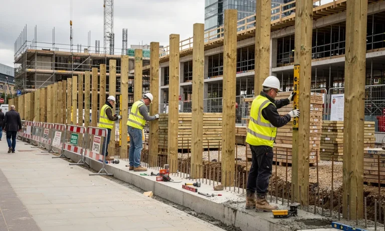 When and How Construction Hoarding Should Be Installed